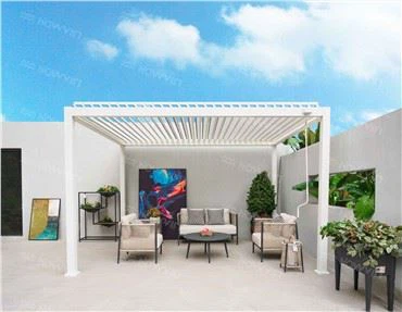 గార్డెన్ డాబా డిస్ట్రిబ్యూట్ కోసం హౌవిన్ అల్యూమినియం అల్లాయ్ పెర్గోలా